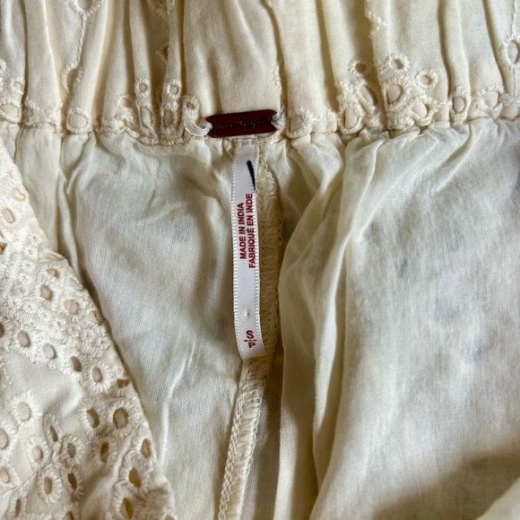 Free People Emma Embroidered Pants NWOT - Picture 8 of 8